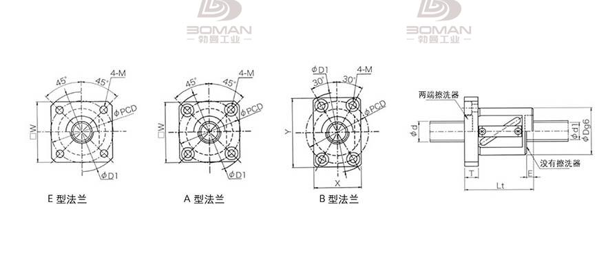 KURODA GR1206DS-AAPR 日本黑田精工丝杠钢珠安装方法