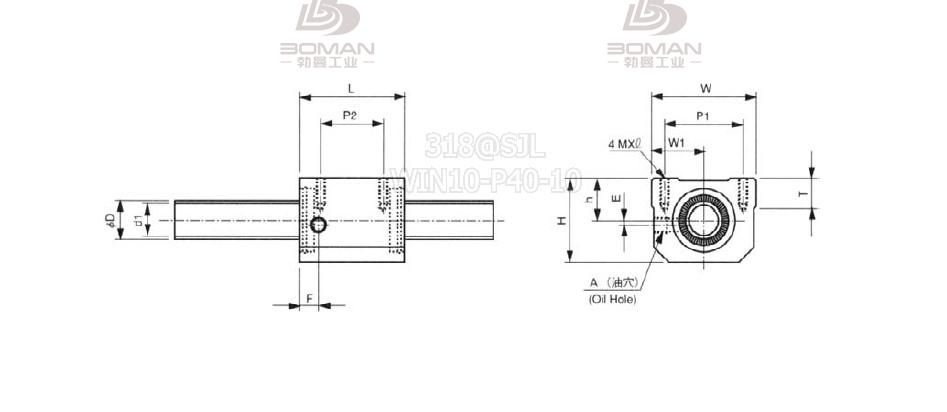 TSK RBSC3610-5.3 tsk丝杆