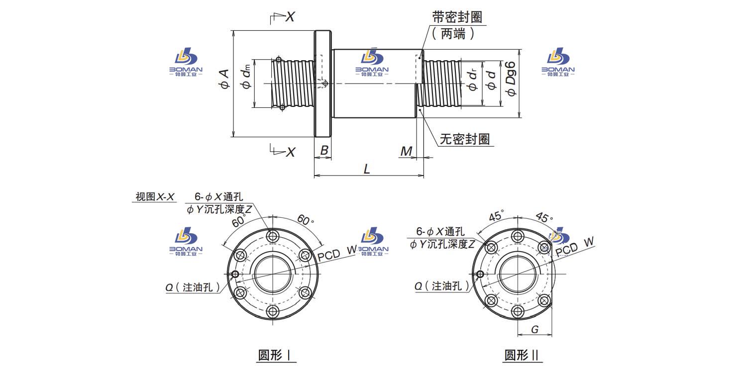 SFD2506-4-NSK DFD滚珠丝杠